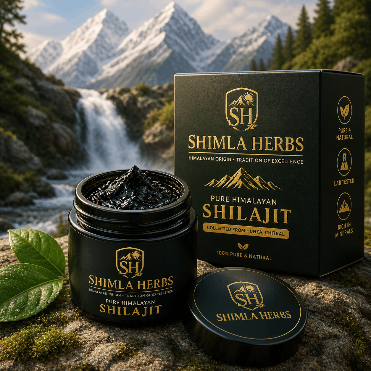 Pure Himalayan Shilajit Resin