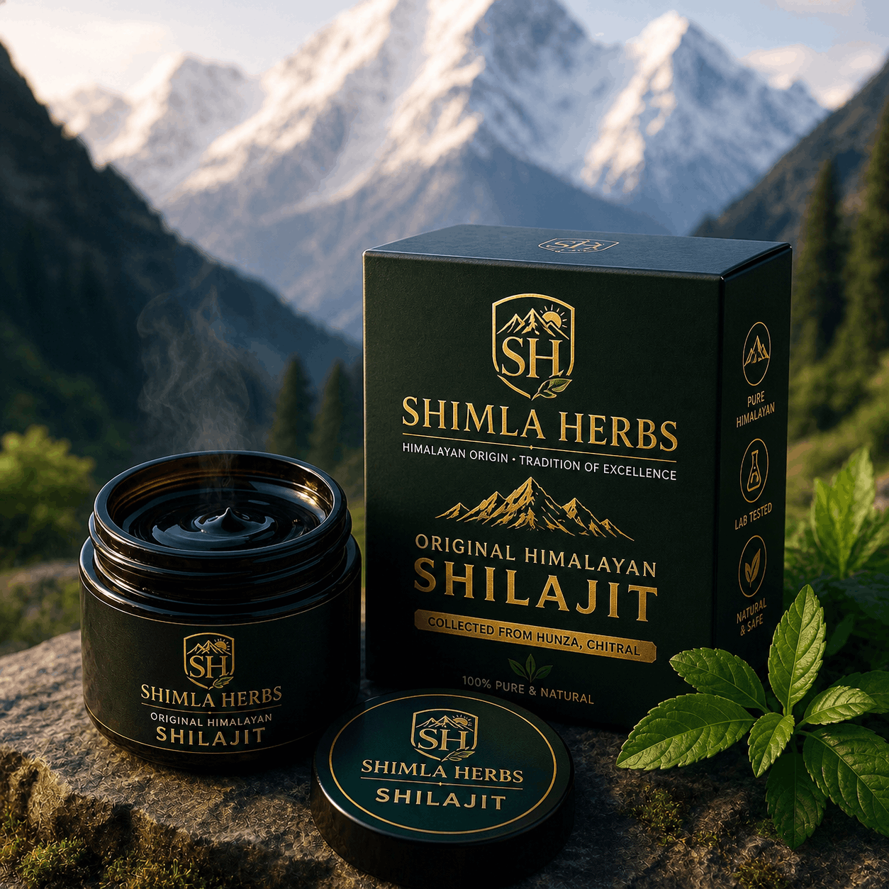 Pure Himalayan Shilajit Resin